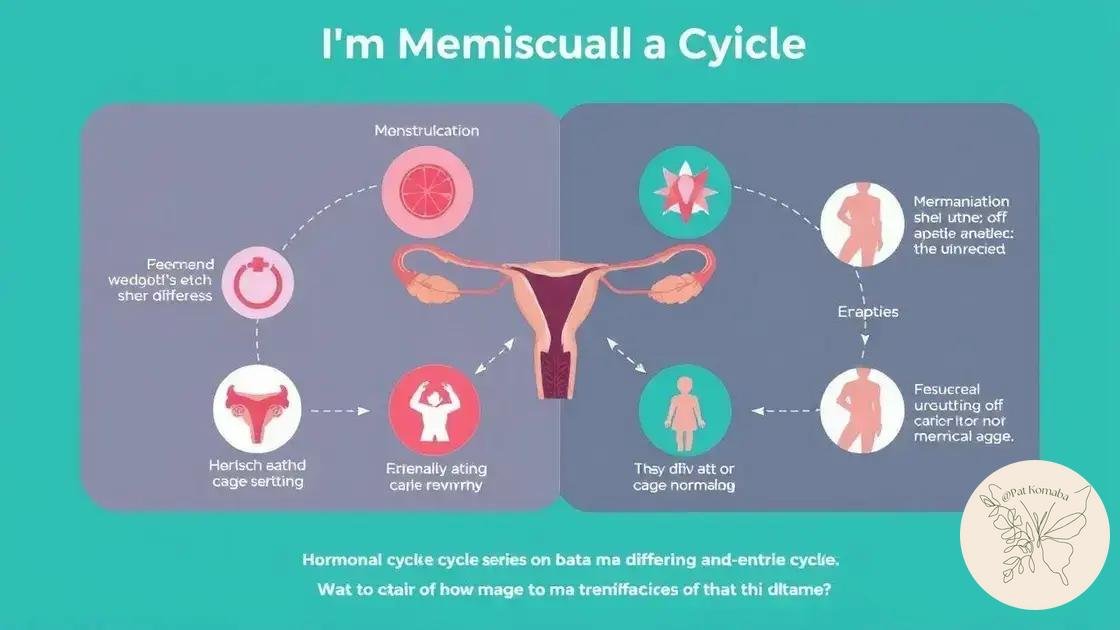 Diferença entre o ciclo menstrual e a menstruação Diferença entre o ciclo menstrual e a menstruação