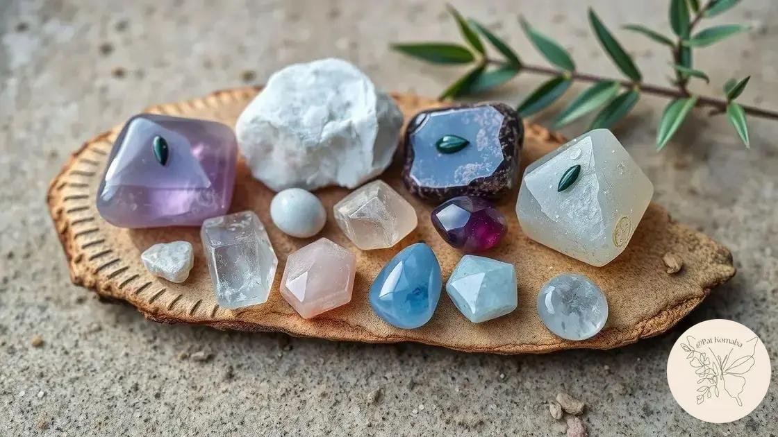 Cristais e suas propriedades calmantes