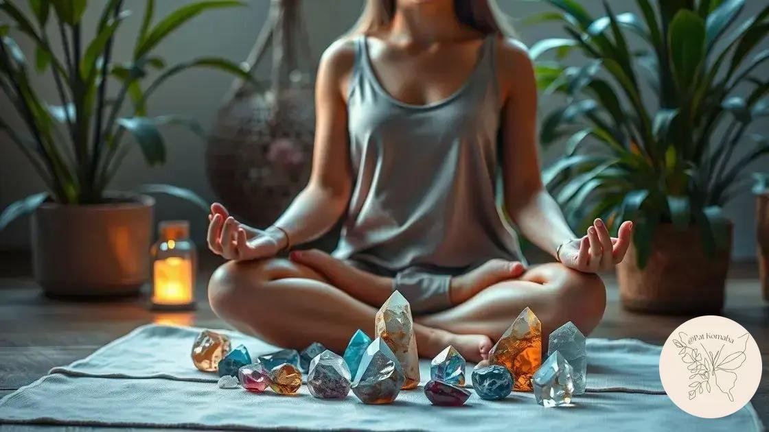 Meditação com cristais: como começar